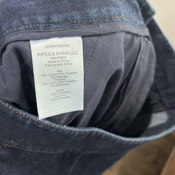 Veronica Beard Kimra Crop Denim Trouser Women’s 6 Blue High Rise Pants Stretch - Picture 6 of 10